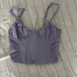 Gilly Hicks Light Purple Bra Top